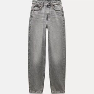 ZARA MOM FIT HIGH-WAIST JEANS Size 10